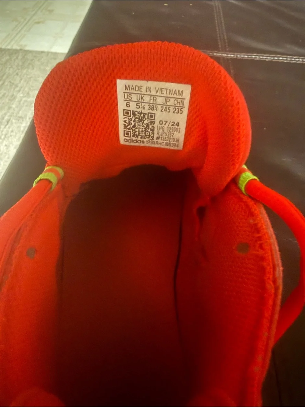 Adidas Haribo D.O.N. Issue #6 Basketball Shoes, Lucid Red